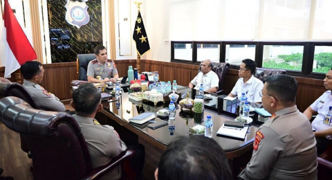 Polda Jambi dan Pemprov Matangkan Persiapan Karya Bakti Sosial di Taman Eks MTQ